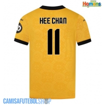 Camisa de time de futebol Wolves Hee-chan Hwang #11 Replicas 1º Equipamento 2025-26 Manga Curta